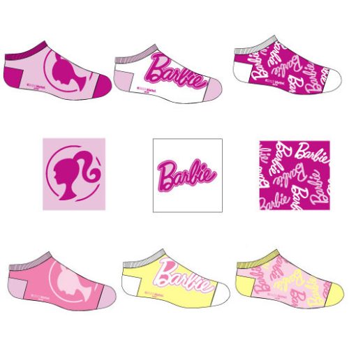 Barbie Pink Kinder No-show Socken 23-34