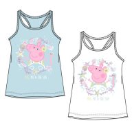 Peppa Wutz Sea Kinder Kurzarm-T-Shirt, Oberteil 3-6 Jahre