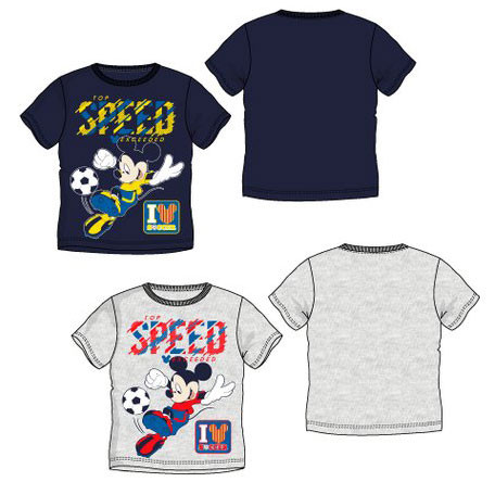 Disney Mickey Speed Kinder Kurzärmliges T-Shirt, Oberteil 3-6 Jahre