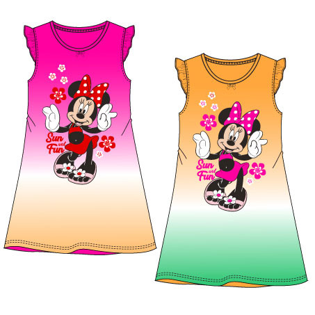 Disney Minnie Sun Kinder Nachthemd, Nachtkleid 3-8 Jahre