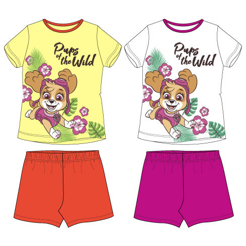 Paw Patrol Wild Kinder kurzer Pyjama 3-6 Jahre