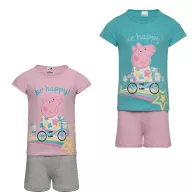 Peppa Wutz Bike kurzer Kinderpyjama 3-6 Jahre