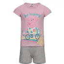 Peppa Wutz Bike kurzer Kinderpyjama 3-6 Jahre