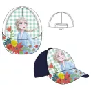 Disney Eiskönigin Flowers Kinder Baseballmütze 52-54 cm
