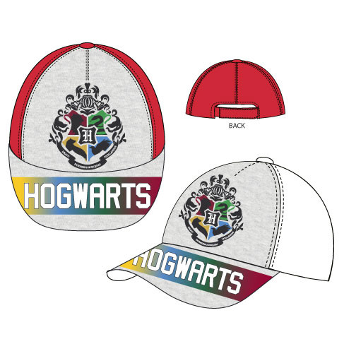 Harry Potter Hogwarts Grey Kinder Baseballkappe 52-54 cm