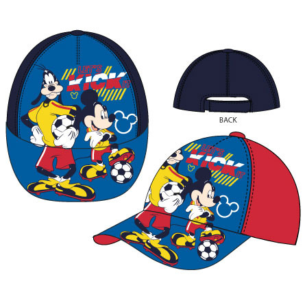Disney Mickey Kick It Kinder Baseballkappe 52-54 cm
