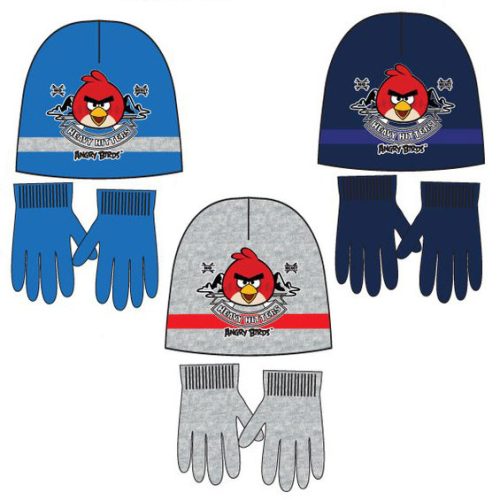 Angry Birds Kinder Mütze + Handschuh Set 52-54 cm