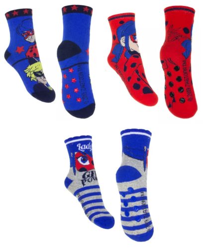 Miraculous Geschichten von Ladybug und Cat Noir Kinder dicke rutschfeste Socken 23-34