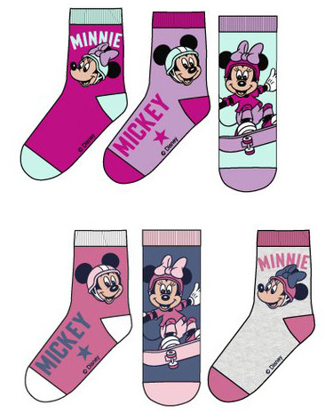 Disney Minnie Skate Kindersocken 23-34