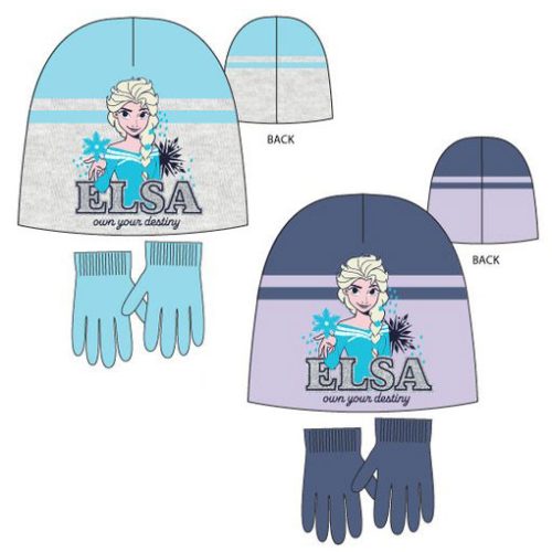 Disney Eiskönigin Destiny Kinder Mütze + Handschuh Set 52-54 cm