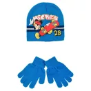 Disney Mickey  Skate Kinder Hut + Handschuh Set 52-54 cm