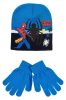 Spiderman Hero Kinder Mütze + Handschuhe Set 52-54 cm