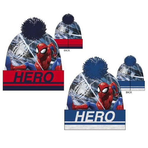Spiderman Hero Kinder Mütze 52-54 cm