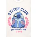 Disney Lilo und Stitch Weird White Kinder Langarm-Shirt, Top 3 - 8 Jahre / 98 - 128 cm