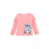   Disney Lilo und Stitch Cutie Kinder Langarmshirt, Oberteil 3 - 8 Jahre / 98 - 128 cm