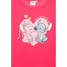 Disney Lilo und Stitch Love Kinder Langarm-Shirt, Top 3 - 8 Jahre / 98 - 128 cm