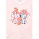 Disney Lilo und Stitch Love Light Kinder Langarm-Shirt, Top 3 - 8 Jahre / 98 - 128 cm