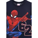 Spiderman Navy Kinder Langarmshirt, 3 - 8 Jahre / 98 - 128 cm