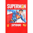 Superman Red Kinder langärmeliges Hemd, Oberteil 4 - 10 Jahre / 104 - 140 cm