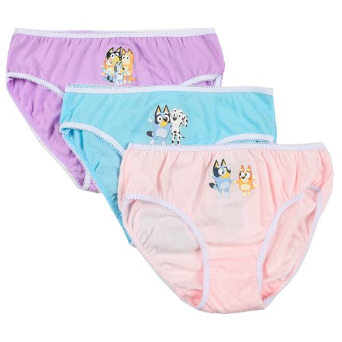 Bluey Friends Kinderunterwäsche, Slips 3 Stück/Paket 3 - 6 Jahre / 98 - 116 cm
