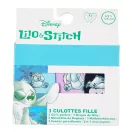 Disney Lilo und Stitch Alien Kinderunterwäsche, Slips 3 Stück/Paket