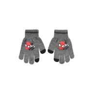 Spiderman Grey Touchscreen-Kinderhandschuhe