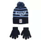 Bluey Blue Kinder Mütze + Handschuh Set 52-54 cm