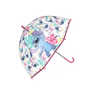   Disney Lilo und Stitch Island transparenter Kinderregenschirm Ø72 cm