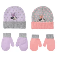 Disney Minnie Dots Babymütze + Handschuh Set 48-50 cm