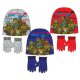 Ninja Turtles Kinder Mütze + Handschuh Set 52-54 cm