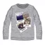 Ushuaia Pictures  Graues Herren-Home-T-Shirt S-XXL