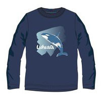 Ushuaia Whale, Wal Herren Freizeit-T-Shirt S-XXL