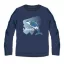 Ushuaia Whale Whale Herren Haus T-Shirt S-XXL