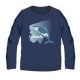 Ushuaia Whale, Wal Herren Freizeit-T-Shirt S-XXL