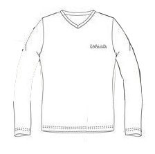 Ushuaia Black, Weißes Herren Thermo-Shirt S-XXL