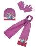 Disney Eiskönigin Kinder Mütze + Schal + Handschuhe Set
