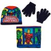 Avengers Kinder Mütze + Snood + Handschuh Set
