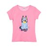 Bluey Kinder Kurzarmshirt, Oberteil 3-6 Jahre