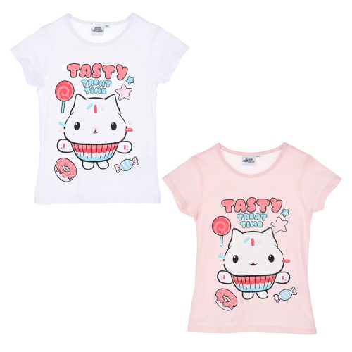 Gabby's Dollhouse Tasty Kinder T-Shirt, 3-8 Jahre