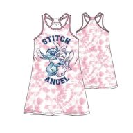   Disney Lilo und Stitch Pink Angel Kinder Sommerkleid 3-8 Jahre