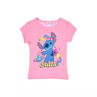   Disney Lilo und Stitch Kinderkurzarm-T-Shirt, Oberteil 3-8 Jahre