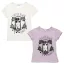 Wednesday Black Roses Kinderkurzes T-Shirt, Oberteil 6-12 Jahre