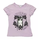 Wednesday Black Roses Kinderkurzes T-Shirt, Oberteil 6-12 Jahre