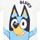 Bluey Fun kurzes Kinder T-Shirt, Oberteil 3 - 6 Jahre / 98 - 116 cm
