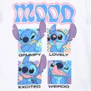Disney Lilo und Stitch Mood Kinder Kurzarm-T-Shirt, Oberteil 3-8 Jahre