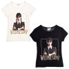 Wednesday Gloomy kurzes Kinder T-Shirt, Oberteil 6-12 Jahre