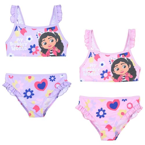Gabby's Dollhouse Bubbly World Kinder Badeanzug, Bikini 3-8 Jahre