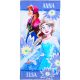 Disney Eiskönigin Anna and Elsa Badetuch, Strandtuch 70x140cm