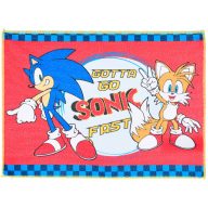  Sonic the Hedgehog Gotta Go Handtuch, Gesichtstuch, Handtuch 40x30 cm