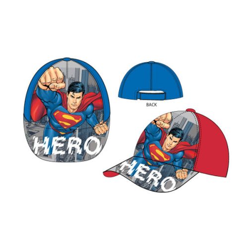 Superman Hero Kinder Baseballkappe 52-54 cm